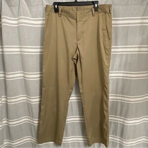 NIKE / Gold Dri Fit Khaki Pants Size 35x32